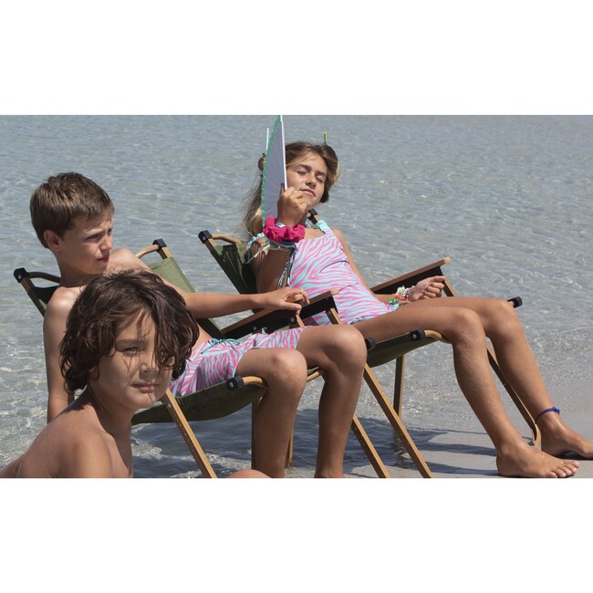 Minty waves surfer swim shorts - Swim Trunks - 7