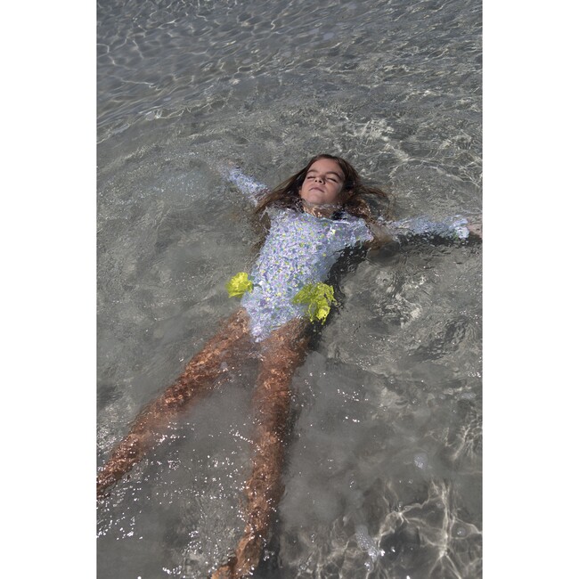 Candy animal dots long sleeve swimsuit - One Pieces - 7