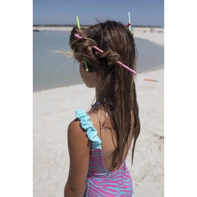 Minty waves swimsuit - One Pieces - 5