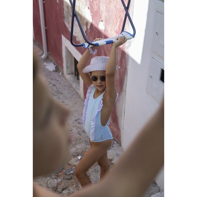 Pastel stripes swimsuit - One Pieces - 8