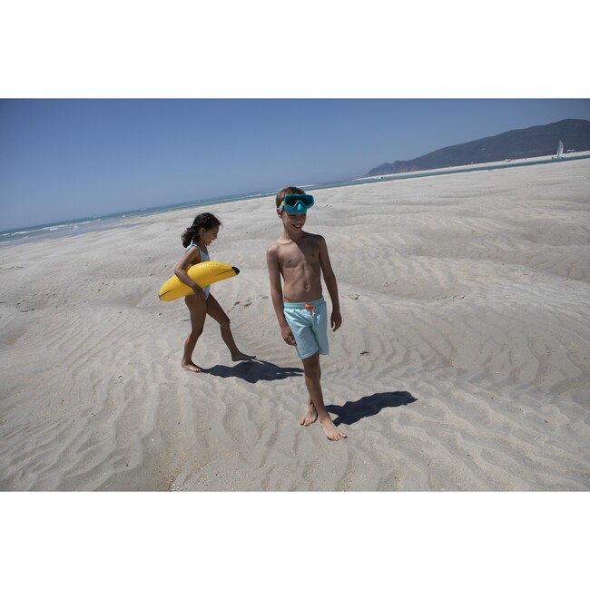 Gingham splash classic swim shorts - Swim Trunks - 7