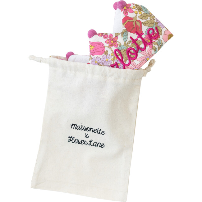 Flower Lane x Maisonette Exclusive Birthday Crown, Liberty of London Print