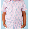 Pastel Pincers Shirt in Short Sleeves - Button Downs - 3 - thumbnail