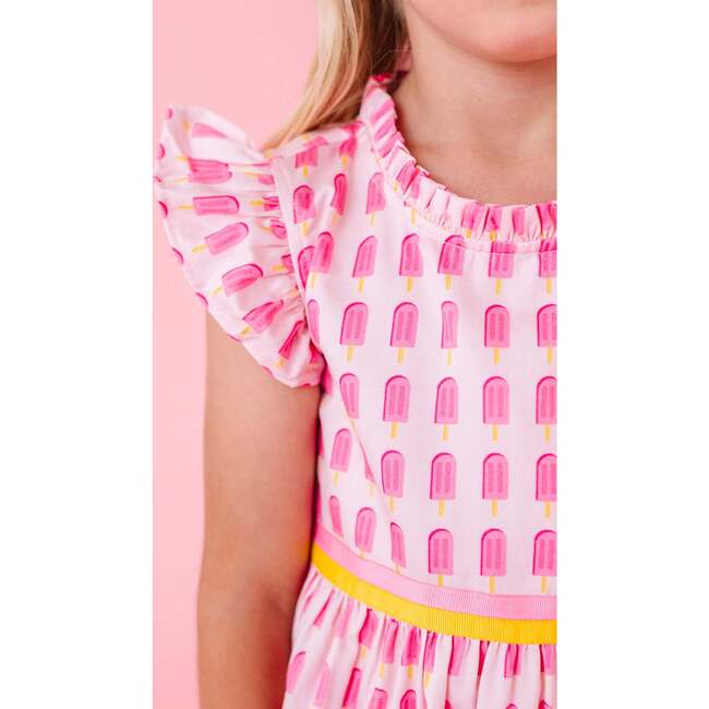 Pink Popsicles Ruffle Dress - Dresses - 3