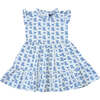 Blue Belle Ruffle Dress - Dresses - 1 - thumbnail