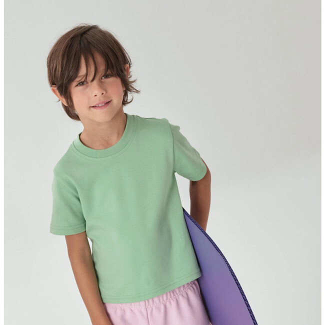 Kids Solid T-shirts, Green