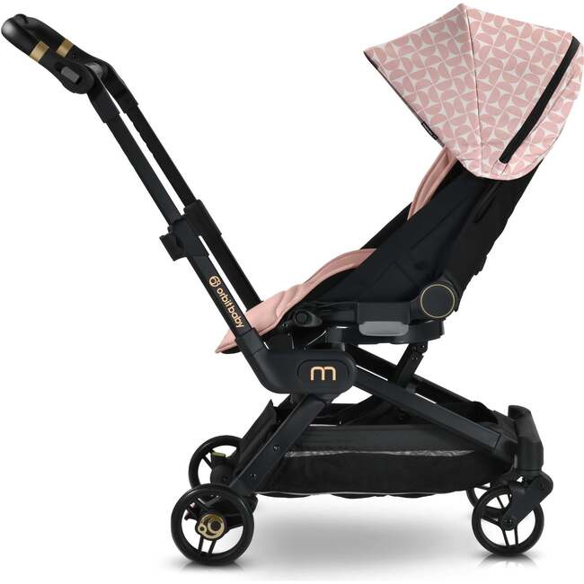 M+ Stroller, Black Luxe/Blush Mod Mosaic
