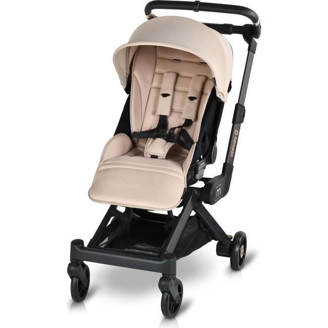 M+ Stroller, Black Luxe/Taupe Beige