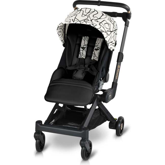 M+ Stroller, Black Luxe/Squiggle