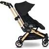 M+ Stroller, Gold/Black - Single Strollers - 2 - thumbnail