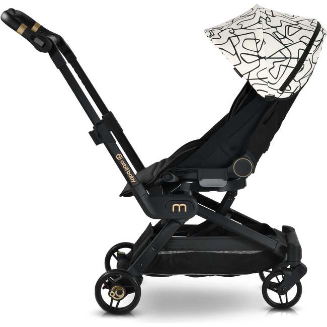 M+ Stroller, Black Luxe/Squiggle