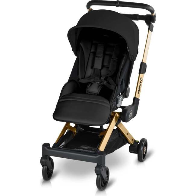 M+ Stroller, Gold/Black - Single Strollers - 4