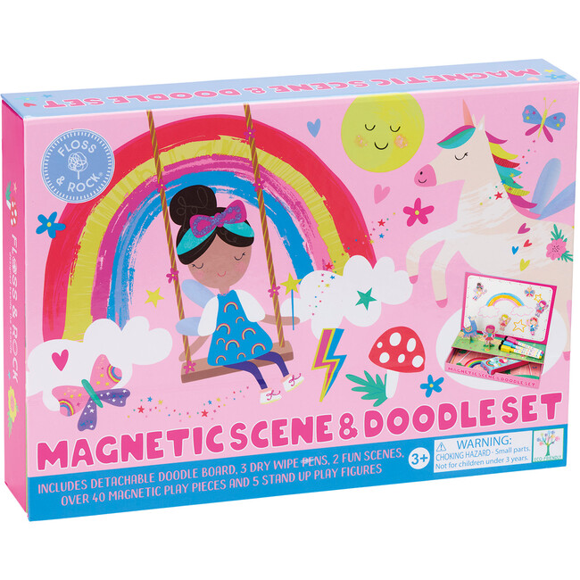 Rainbow Fairy Magnetic Scene & Doodle Set