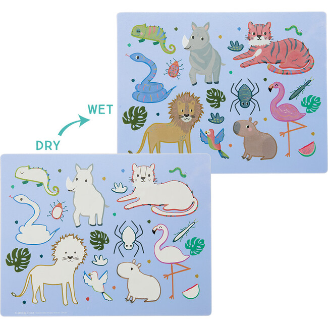 Jungle Magic Water Mats - Arts & Crafts - 3