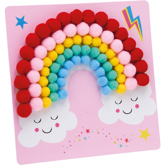 Rainbow Fairy Pom Pom Art - Arts & Crafts - 3