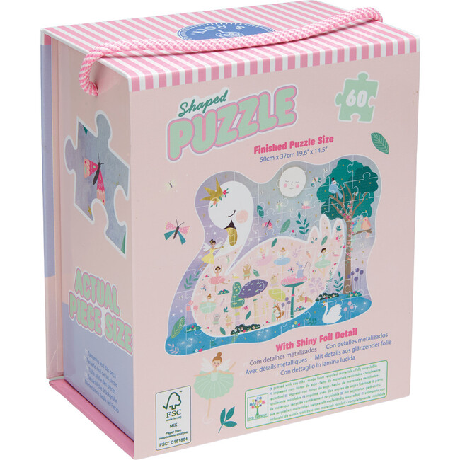 Enchanted 60pc Shaped Puzzle - Puzzles - 3