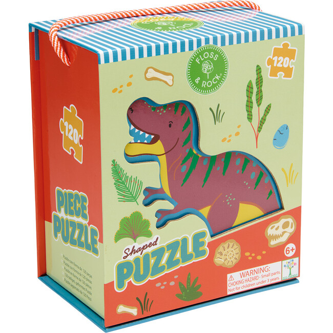 Dino 120pc Shaped Puzzle