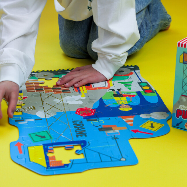 Construction 60pc Shaped Puzzle