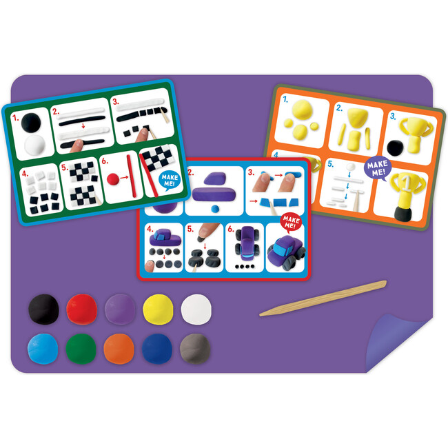 Cars Clay & Play - Arts & Crafts - 3