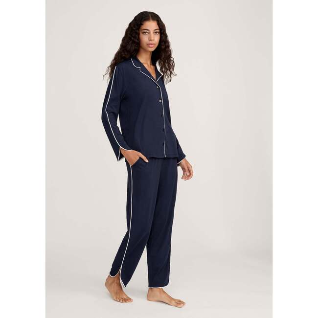 Womens Tulip Pajama Set in Navy