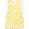 Kids Recess Dress In Banana Bunch, Light Banana Bananas - Dresses - 1 - thumbnail