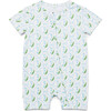 Short Sleeve Bamboo Sleeper, Bluebell Bows - Pajamas - 2