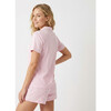 Short Sleeve & Shorts Bamboo Women's Pajama Set, Ballet Stripe - Pajamas - 5