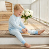 Little Lounger Bamboo Sweatsuit, Seaside Stripe - Mixed Apparel Set - 5