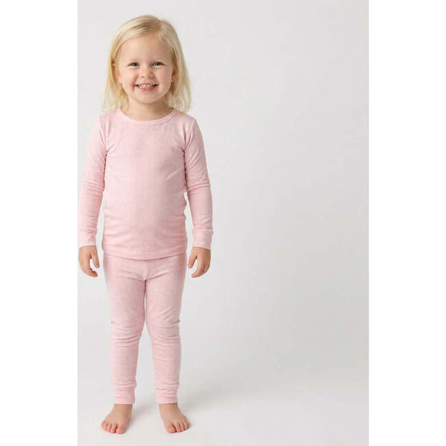 Bamboo Toddler Pajama Set, Pink Symphony
