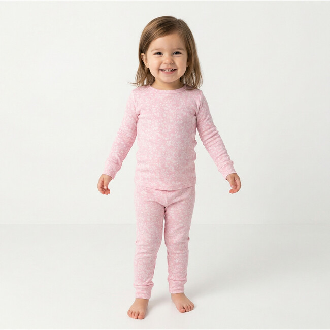 Bamboo Toddler Pajama Set, Petite Fleur