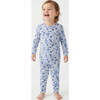 Bamboo Toddler Pajama Set, Porcelain Vine - Pajamas - 1 - thumbnail