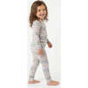 Bamboo Toddler Pajama Set, Spring Cascade - Pajamas - 4 - thumbnail