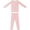 Bamboo Toddler Pajama Set, Pink Symphony - Pajamas - 2