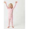 Bamboo Toddler Pajama Set, Pink Symphony - Pajamas - 4