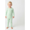 Bamboo Toddler Pajama Set, Pear Stripe - Pajamas - 1 - thumbnail