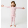 Bamboo Toddler Pajama Set, Peony Stripe - Pajamas - 4