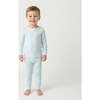 Bamboo Toddler Pajama Set, Coastal Check - Pajamas - 1 - thumbnail