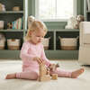 Bamboo Toddler Pajama Set, Pink Symphony - Pajamas - 5