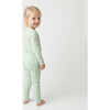 Bamboo Toddler Pajama Set, Mint Meadows - Pajamas - 5