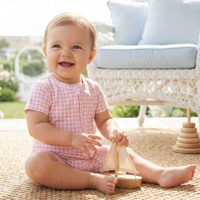 Bamboo Sleeper, Sugar Gingham - Pajamas - 5