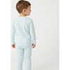 Bamboo Toddler Pajama Set, Coastal Check - Pajamas - 5 - thumbnail
