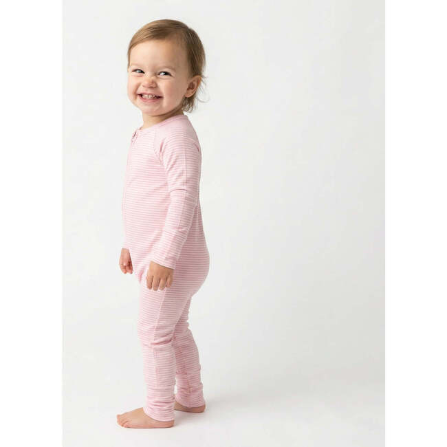 Bamboo Sleeper, Peony Stripe - Pajamas - 4