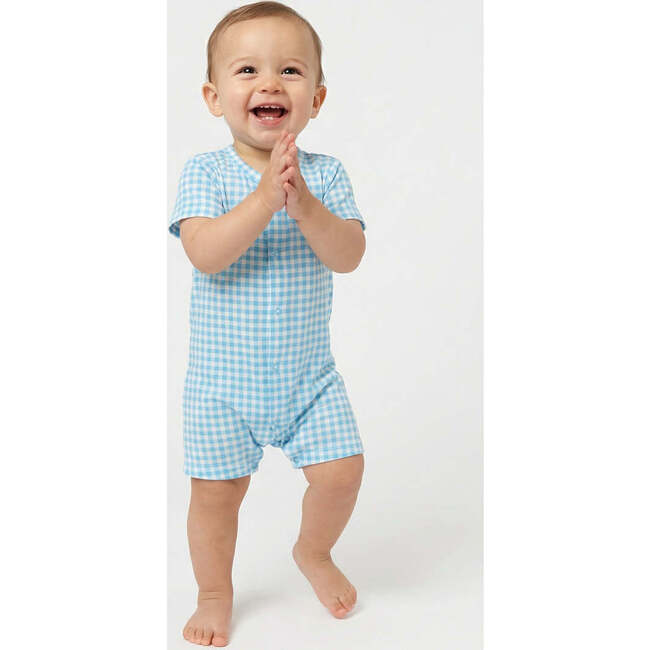 Bamboo Sleeper, Harbor Gingham - Pajamas - 4