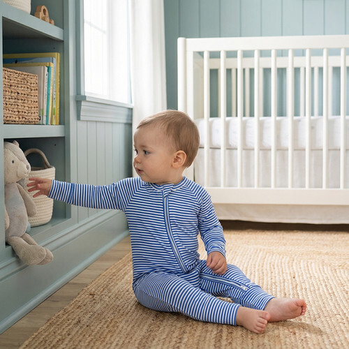 Bamboo Sleeper, Cobalt Stripe - Pajamas - 5