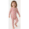Bamboo Toddler Pajama Set, Pomegranate Soiree - Pajamas - 1 - thumbnail