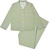 Women's Bamboo Pajama Set, Evergreen Stripe - Pajamas - 4