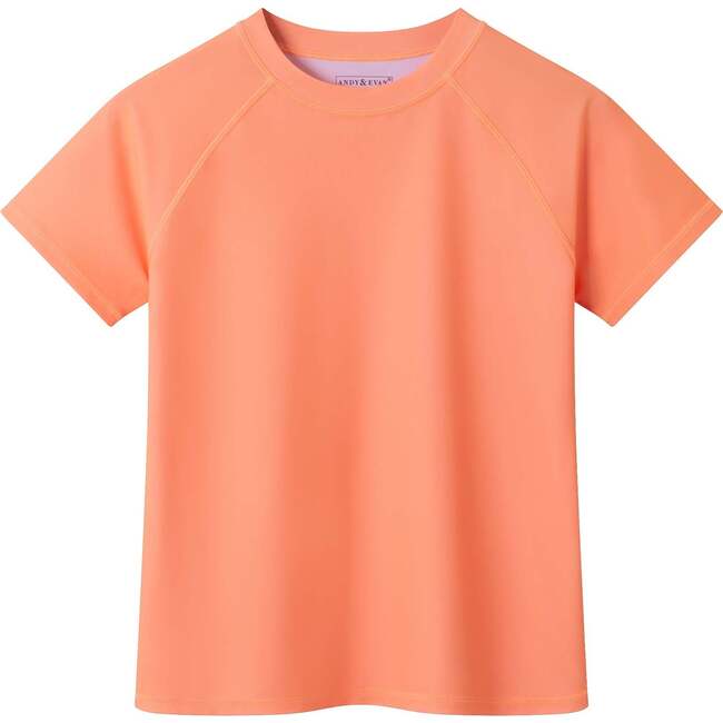 Kids (2-7 Years) Short Sleeve Rashguard, Orange