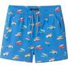 Kids (4-7) Swim Trunk, Retro Surf Car - Swim Trunks - 1 - thumbnail