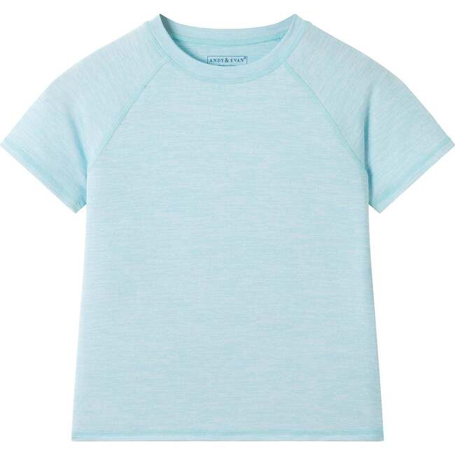 Kids (2-6 Years) Short Sleeve Rashguard, Blue