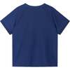 Kids Short Sleeve Rashguard, Navy - Rash Guards - 2